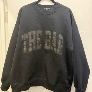 The Bar black crewneck